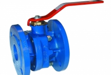 Cast iron and brass ball valves with flanges